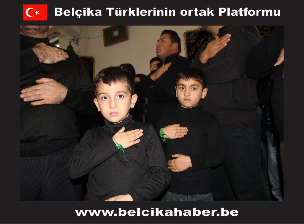 HÜSEYİN DOSTLARI İMAM HÜSEYİN'E AB MERKEZİ BRÜKSEL'DEN 'LEBBEYK' DEDİLER