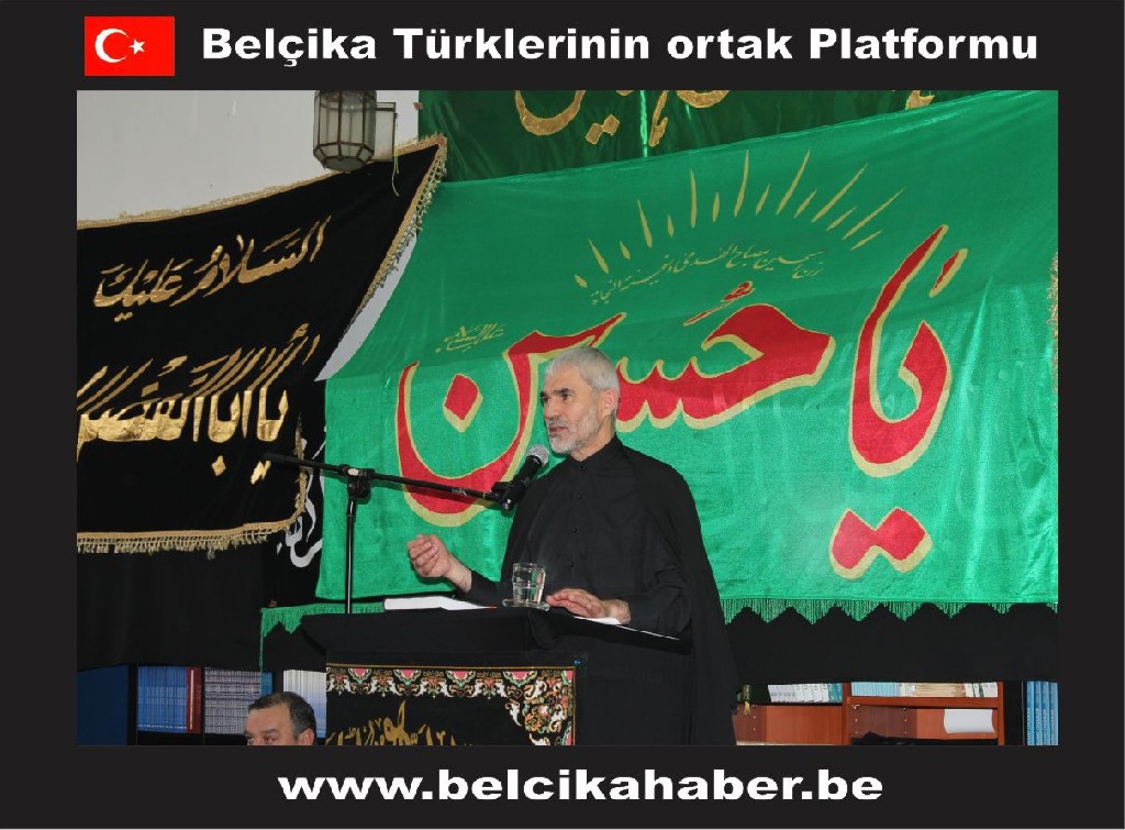 HÜSEYİN DOSTLARI İMAM HÜSEYİN'E AB MERKEZİ BRÜKSEL'DEN 'LEBBEYK' DEDİLER