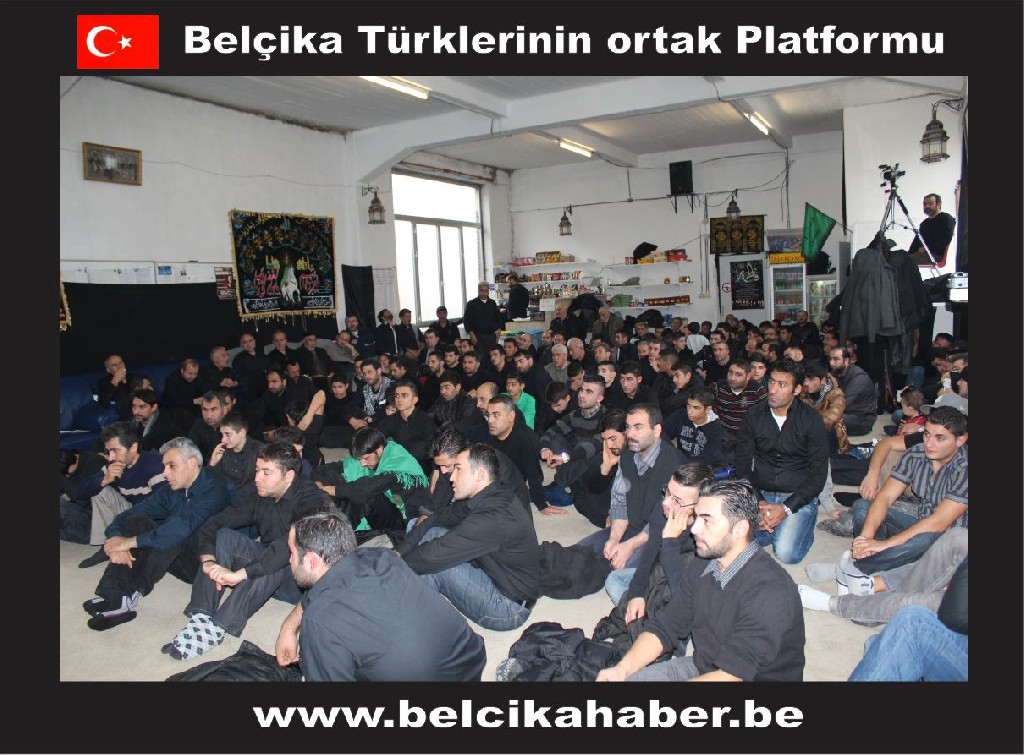 HÜSEYİN DOSTLARI İMAM HÜSEYİN'E AB MERKEZİ BRÜKSEL'DEN 'LEBBEYK' DEDİLER