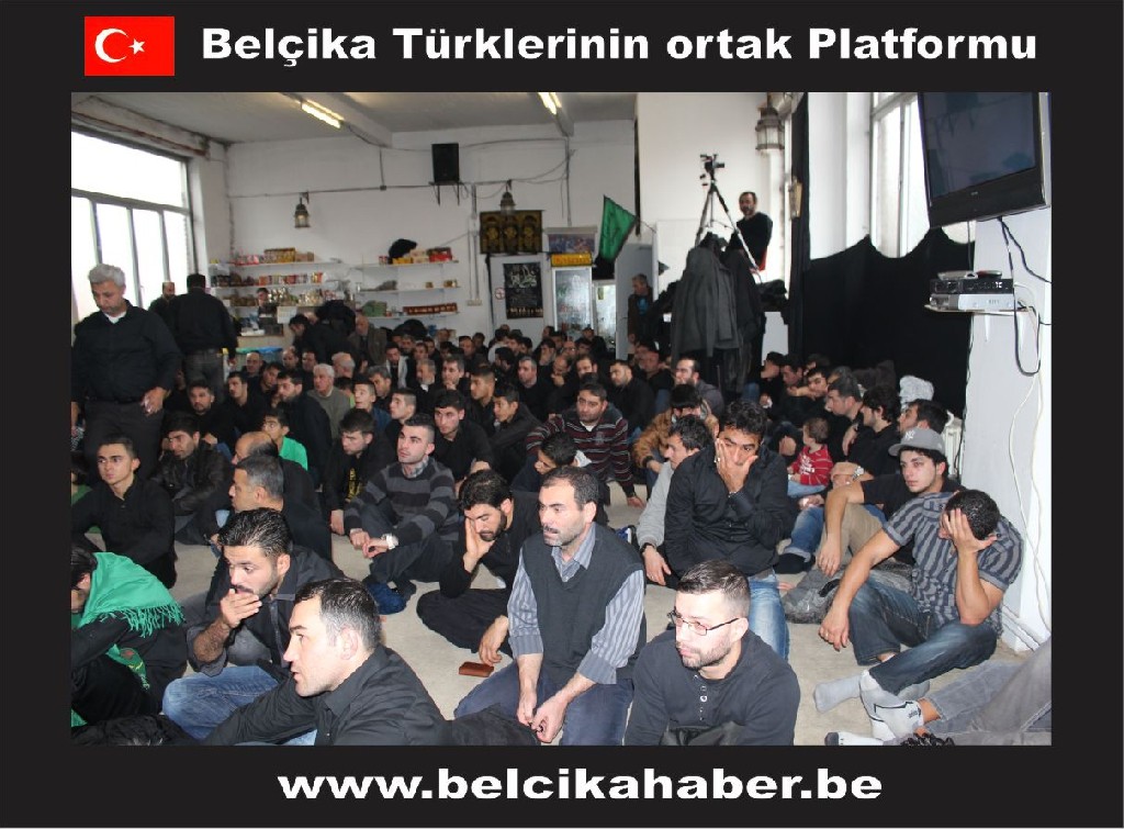 HÜSEYİN DOSTLARI İMAM HÜSEYİN'E AB MERKEZİ BRÜKSEL'DEN 'LEBBEYK' DEDİLER