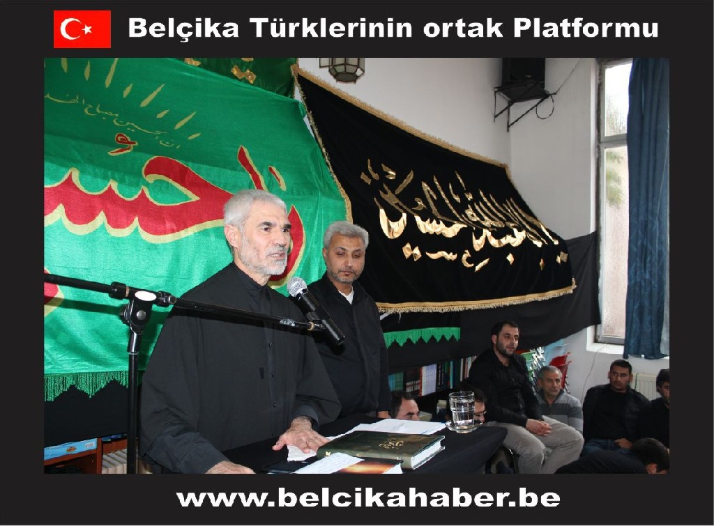 HÜSEYİN DOSTLARI İMAM HÜSEYİN'E AB MERKEZİ BRÜKSEL'DEN 'LEBBEYK' DEDİLER