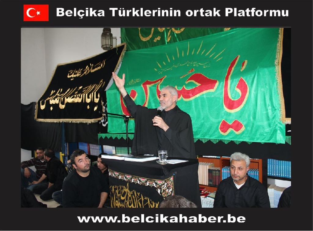 HÜSEYİN DOSTLARI İMAM HÜSEYİN'E AB MERKEZİ BRÜKSEL'DEN 'LEBBEYK' DEDİLER