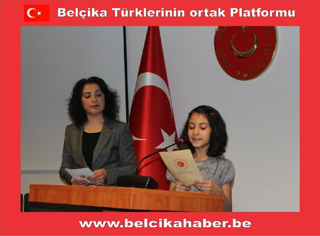 '24 KASIM ÖĞRETMENLER GÜNÜ' BRÜKSEL'DE KUTLANDI