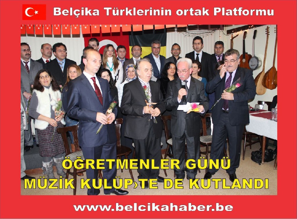ÖĞRETMENLER GÜNÜ  BERİNGEN MÜZİK KULÜP'DE DE KUTLANDI