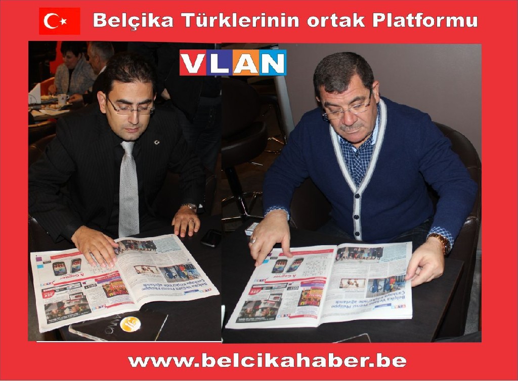 BRÜKSEL'DE BULUNAN EMİRDAĞ HEYETİ TÜRKÇE SAYFALI VLANI TEBRİK ETTİLER