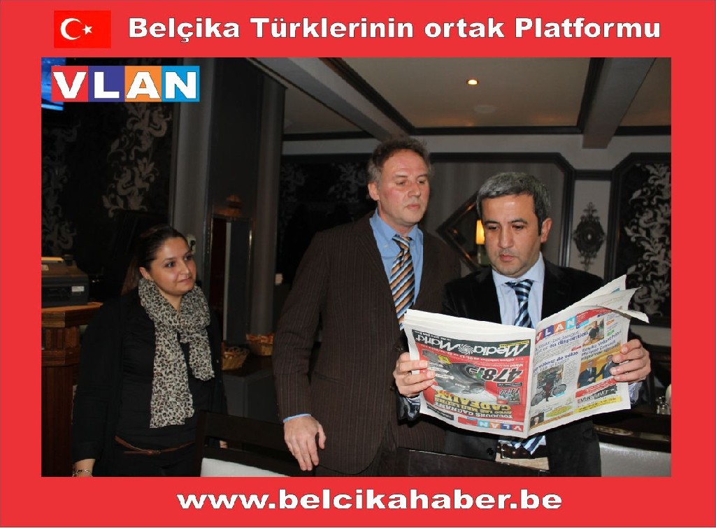 BRÜKSEL'DE BULUNAN EMİRDAĞ HEYETİ TÜRKÇE SAYFALI VLANI TEBRİK ETTİLER