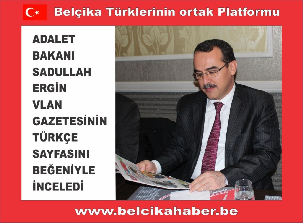 Adalet Bakanı Sadullah Ergin, Brüksel'de görüşmelerde bulunuyor