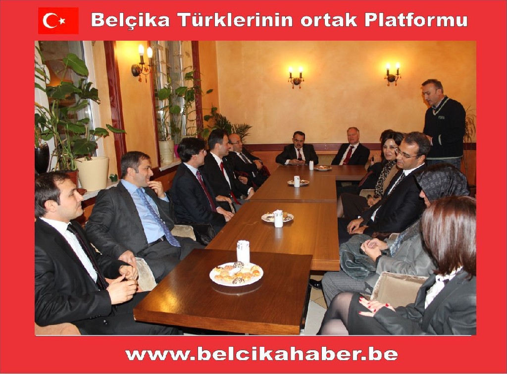 Adalet Bakanı Sadullah Ergin, Brüksel'de görüşmelerde bulunuyor