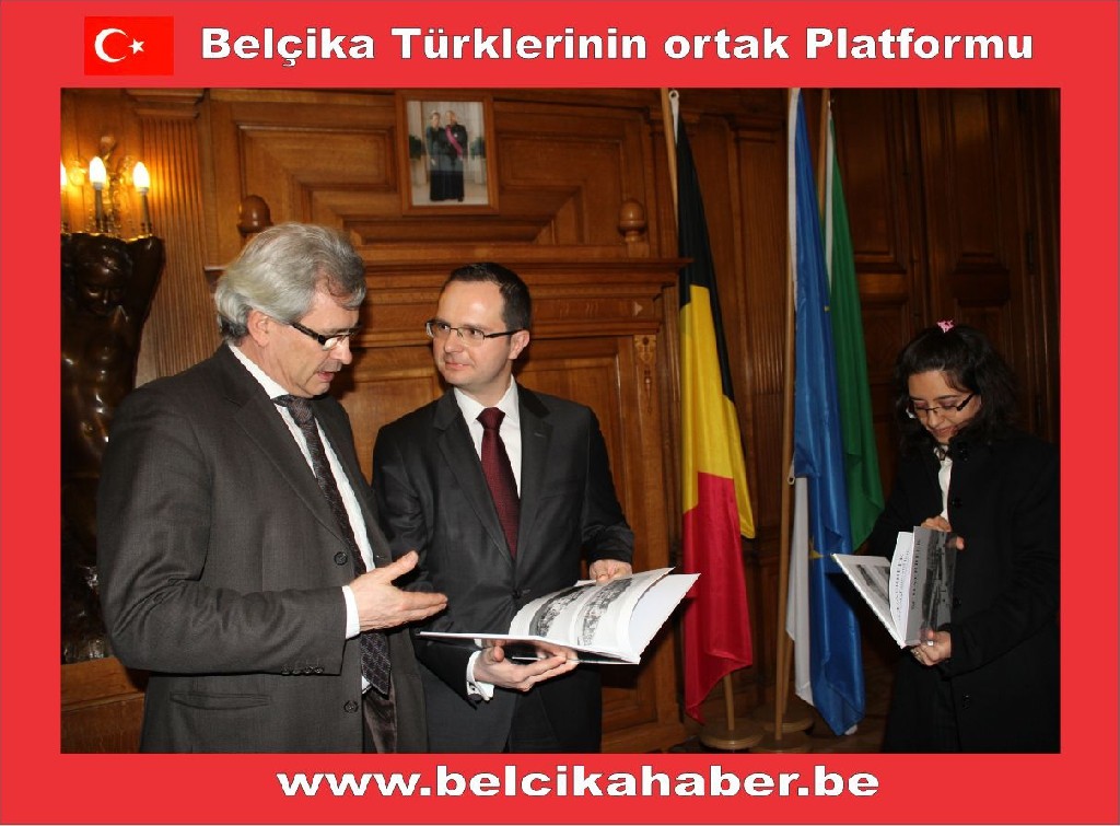 BAŞKONSOLOS ULUSOY'DAN SCHAERBEEK VE EVERE BELEDİYE BAŞKANLARINA NEZAKET ZİYARETİ