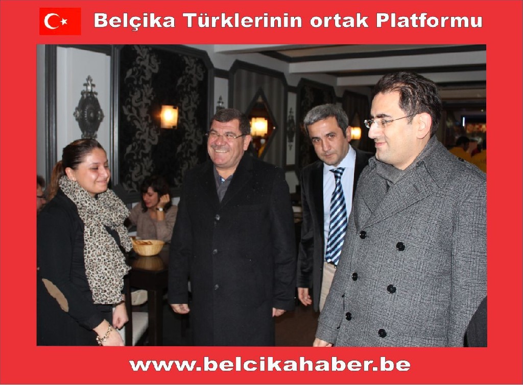 EYAD BELÇİKA HEYETİ ONURUNA BİR YEMEK VERDİ