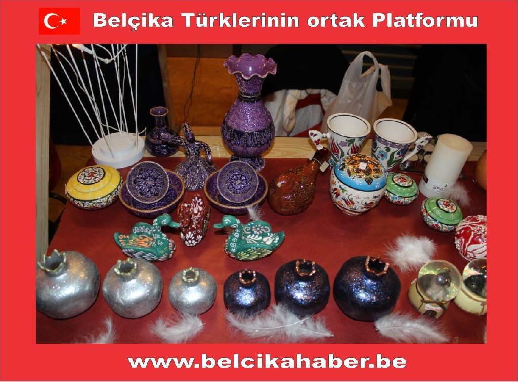 GÜRAY SERAMİC HOME MELLE'DE TÜRK EL SANATI ÜRÜNLERİNİ TANITTI