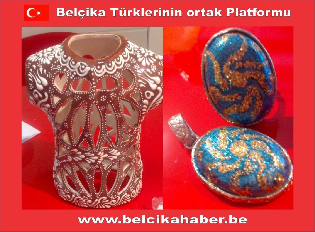 GÜRAY SERAMİC HOME MELLE'DE TÜRK EL SANATI ÜRÜNLERİNİ TANITTI
