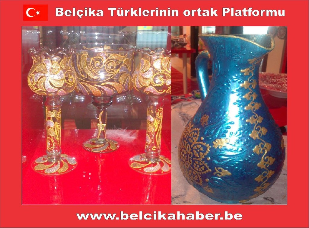 GÜRAY SERAMİC HOME MELLE'DE TÜRK EL SANATI ÜRÜNLERİNİ TANITTI