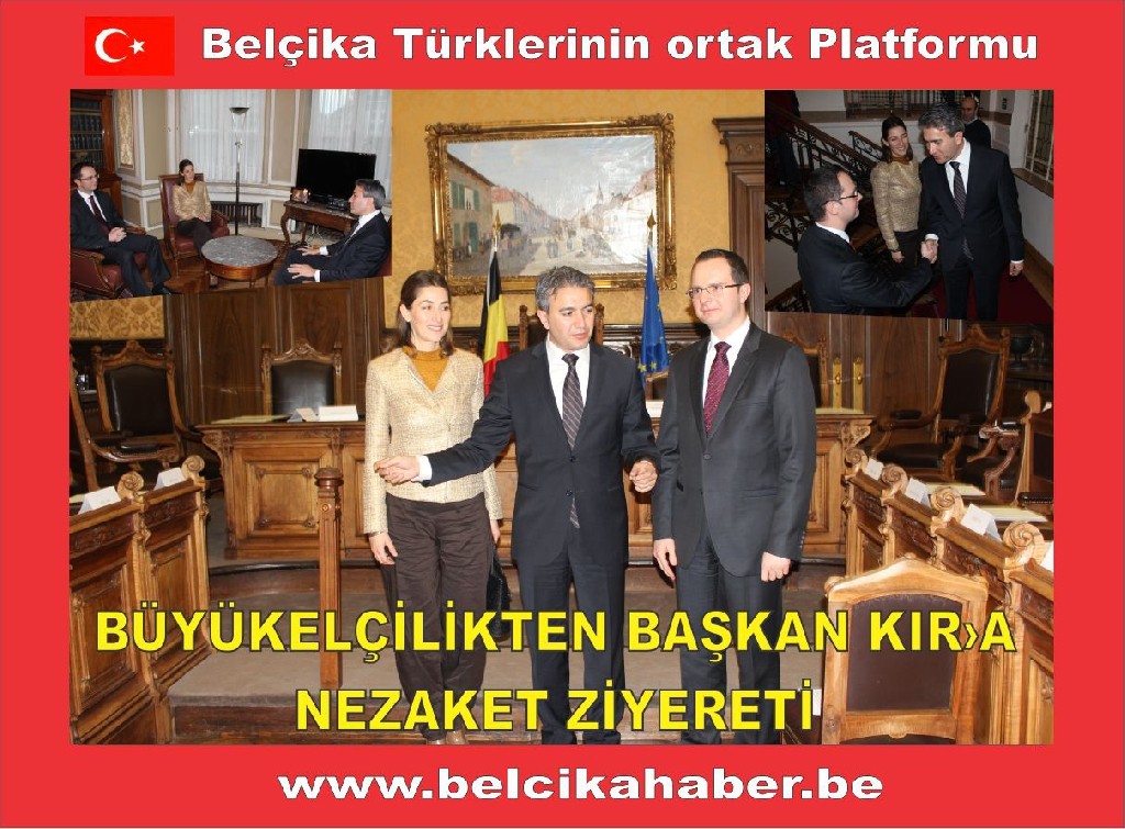 BÜYÜKELÇİLİK'TEN BAŞKAN KIR'A NEZAKET ZİYARETİ