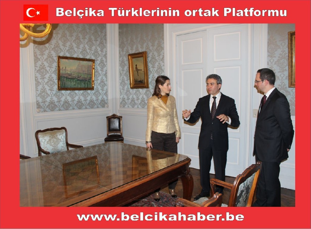 BÜYÜKELÇİLİK'TEN BAŞKAN KIR'A NEZAKET ZİYARETİ