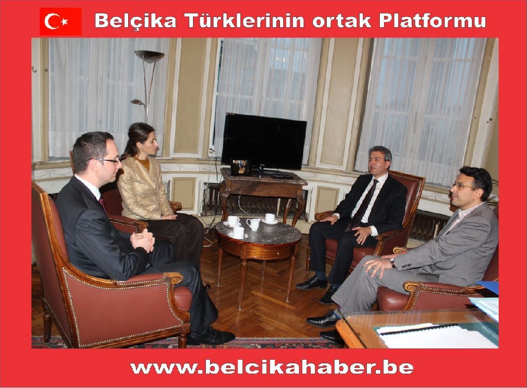 BÜYÜKELÇİLİK'TEN BAŞKAN KIR'A NEZAKET ZİYARETİ