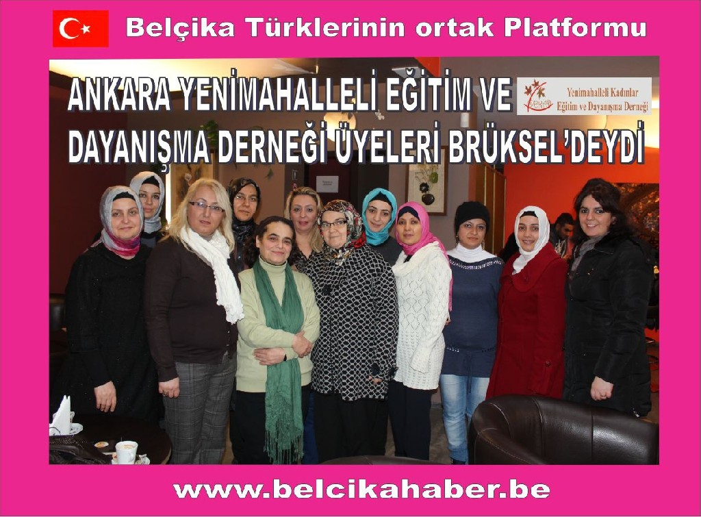 YEKAD ÜYELERİ EĞİTİM VE ÇEŞİTLİ PROJELER İÇİN BELÇİKA'DA GÖRÜŞMELERDE BULUNUYOR