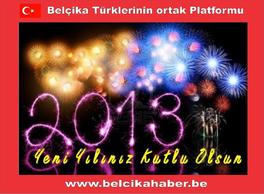 YENİ YILINIZ KUTLU OLSUN. HOŞGELDİN 2013