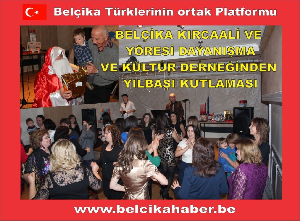 BELÇİKA KIRCAALİ VE YÖRESİ KÜLTÜR VE DAYANIŞMA DERNEĞİ YILBAŞI BALOSU DÜZENLEDİ