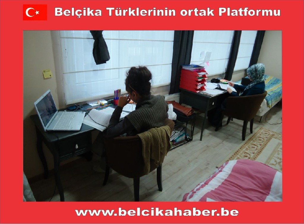 YENİ YILA DERS ÇALIŞARAK GİRDİLER