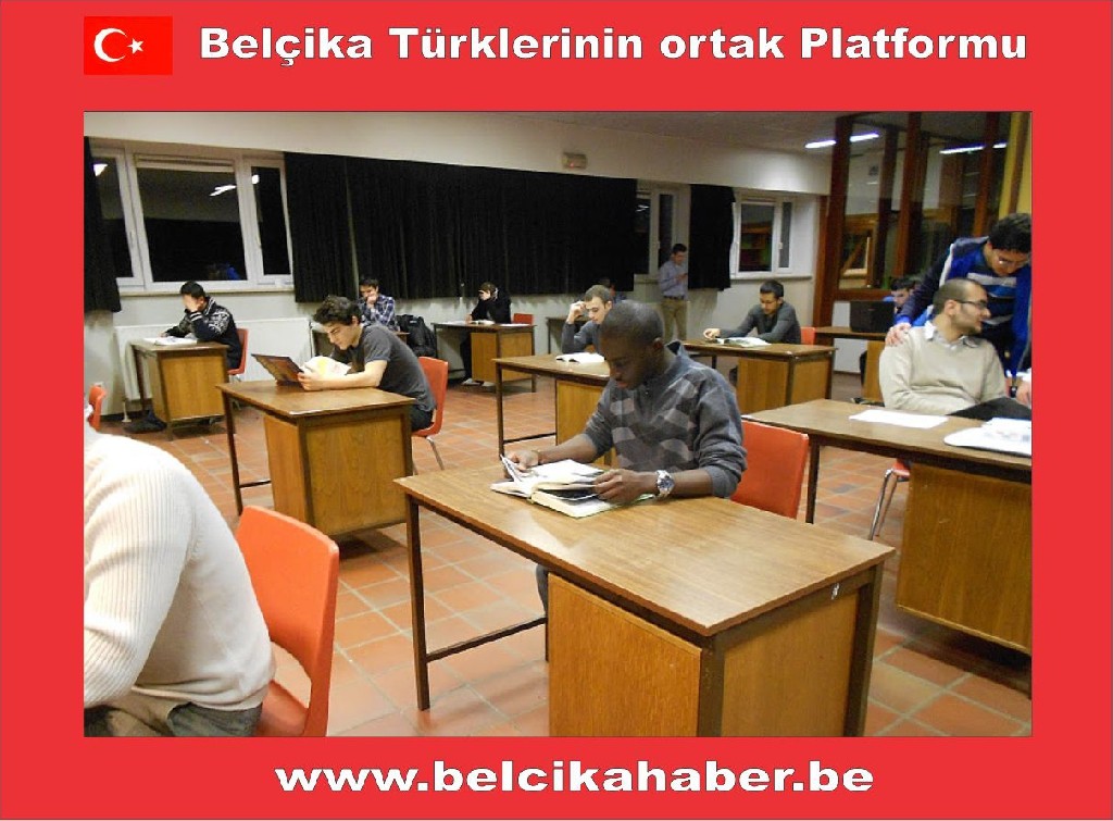YENİ YILA DERS ÇALIŞARAK GİRDİLER