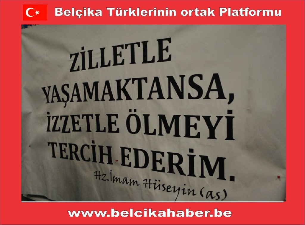 İMAM HÜSEYİN VE KERBELA ŞEHİTLERİNİN ERBAİN GÜNÜ ANILDI