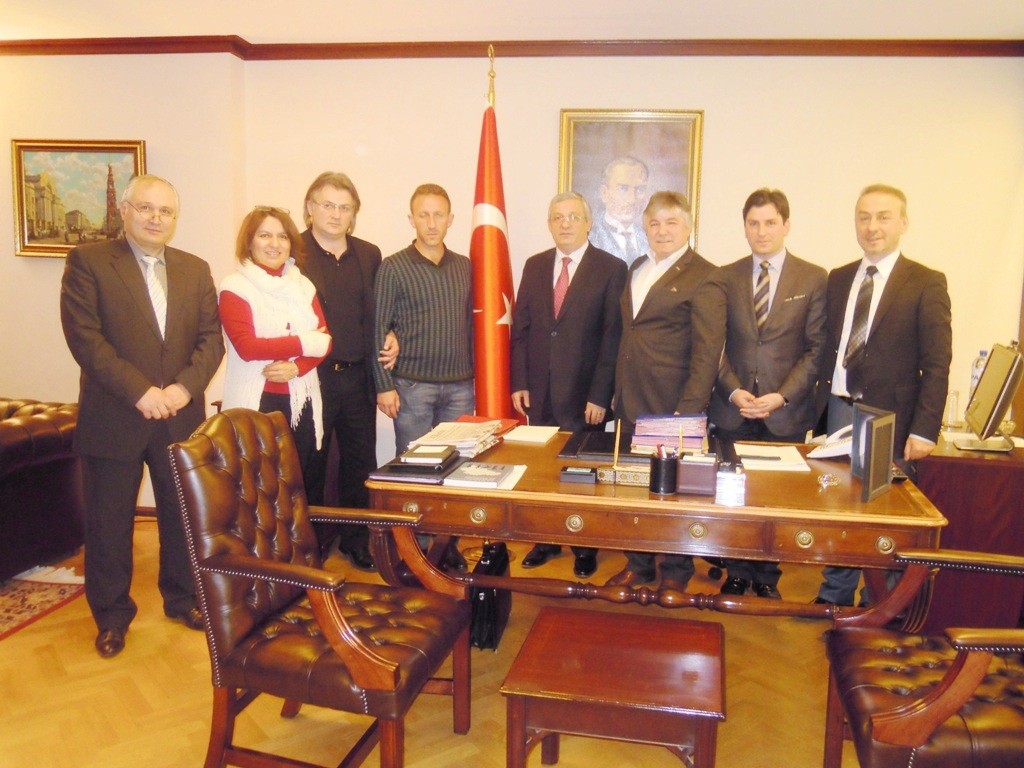 Trabzonlular Derneği Büyükelçi Musa’yı Ziyaret Etti