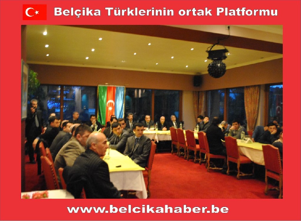 20 OCAK BAKÜ ŞEHİTLERİ BRÜKSEL'DE ANILDI