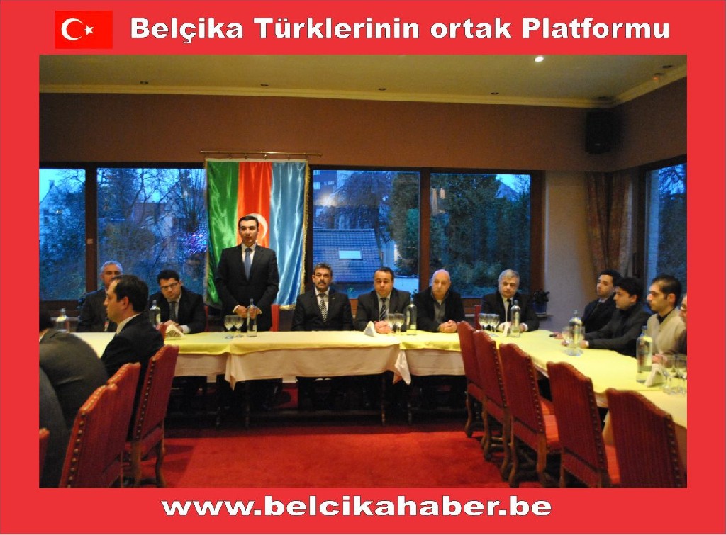 20 OCAK BAKÜ ŞEHİTLERİ BRÜKSEL'DE ANILDI