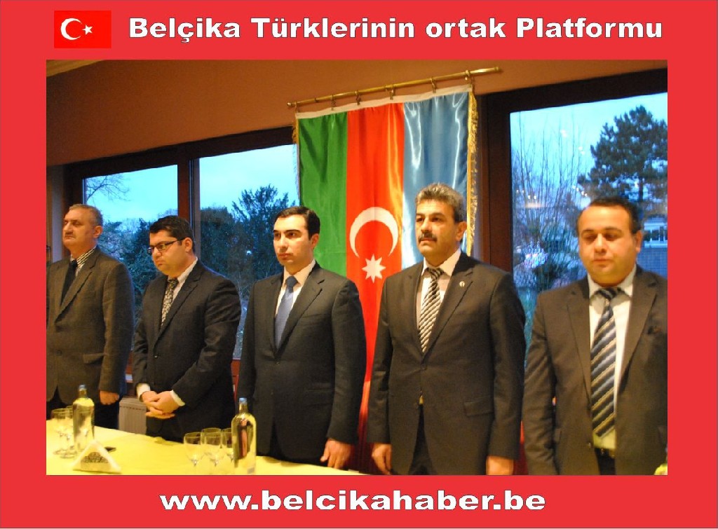20 OCAK BAKÜ ŞEHİTLERİ BRÜKSEL'DE ANILDI