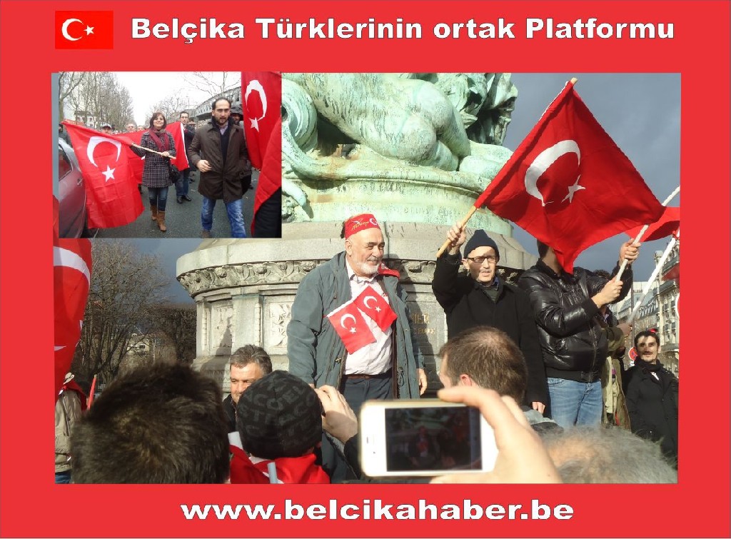 BELÇİKALI TÜRKLERDE PARİSTEKİ PROTESTODAYDI