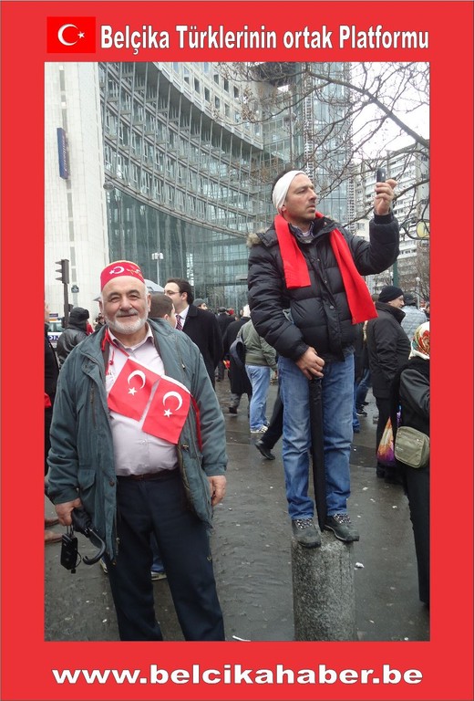 BELÇİKALI TÜRKLERDE PARİSTEKİ PROTESTODAYDI