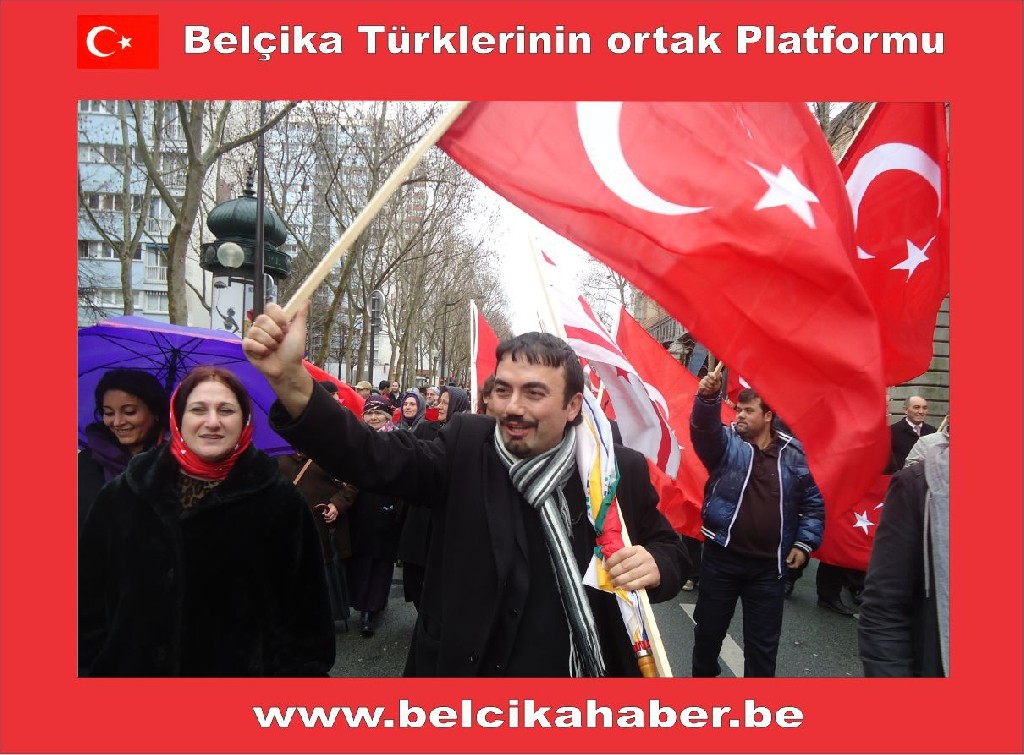 BELÇİKALI TÜRKLERDE PARİSTEKİ PROTESTODAYDI