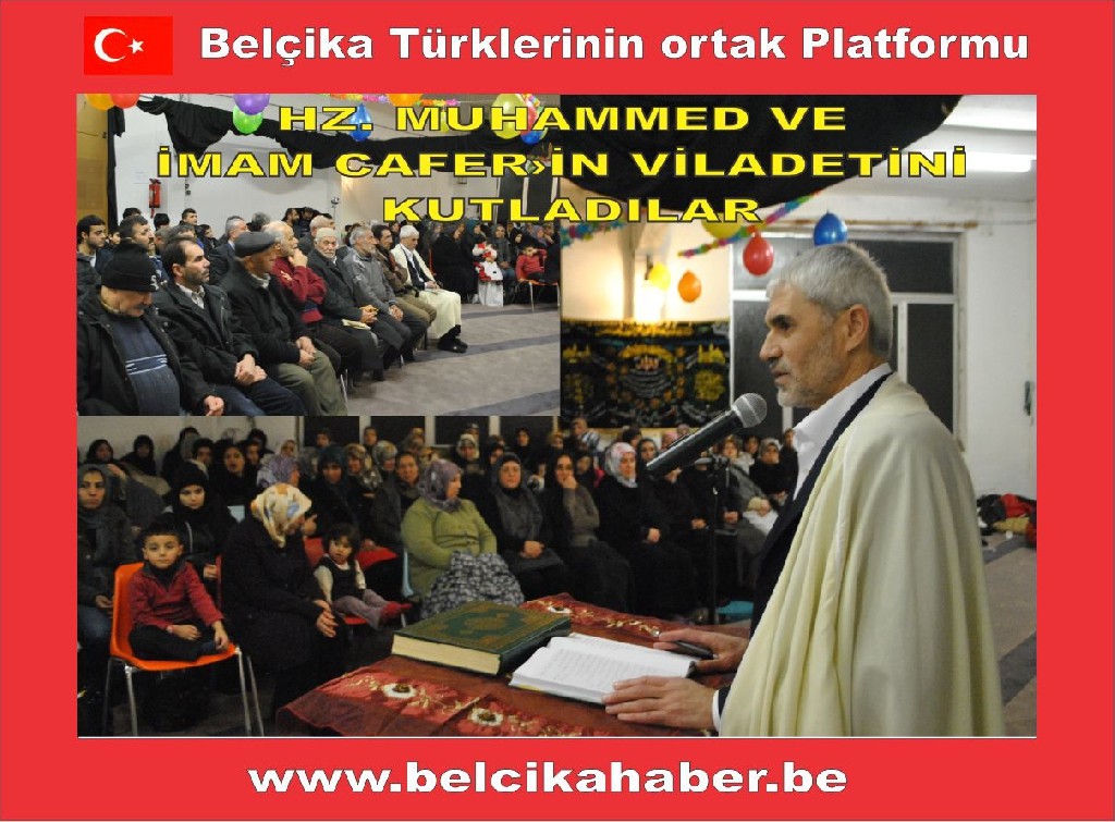 Hz. Muhammed (sav) ve İmam Caferi Sadık'ın viladetini kutladılar