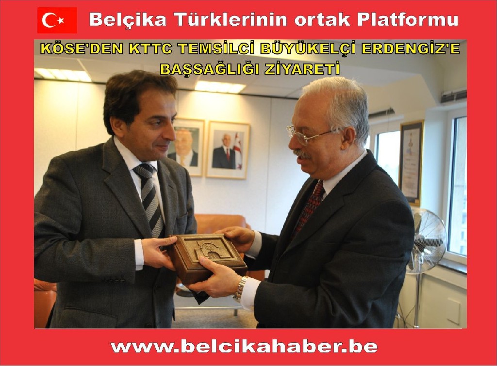 KÖSE'DEN KKTC TEMSİLCİ BÜYÜKELÇİ ERDENGİZ'E BAŞSAĞLIĞI ZİYARETİ