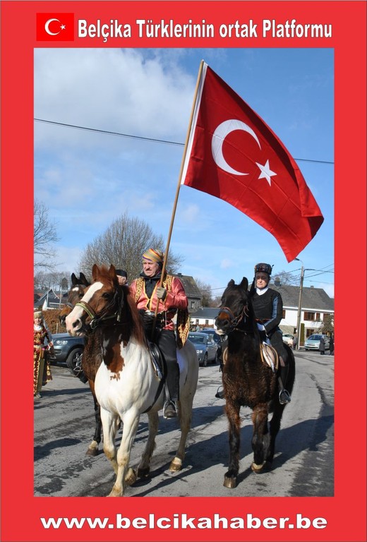 BELÇİKA FAYMONVILLE TÜRK KARNAVALINDA COŞKU VARDI