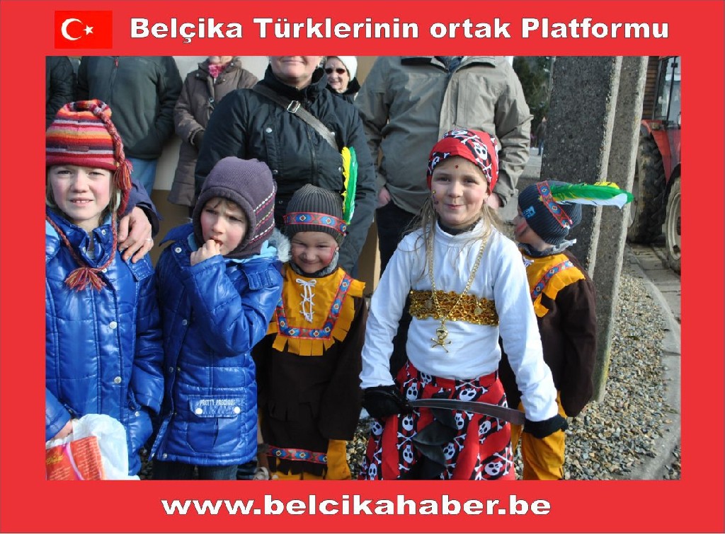BELÇİKA FAYMONVILLE TÜRK KARNAVALINDA COŞKU VARDI