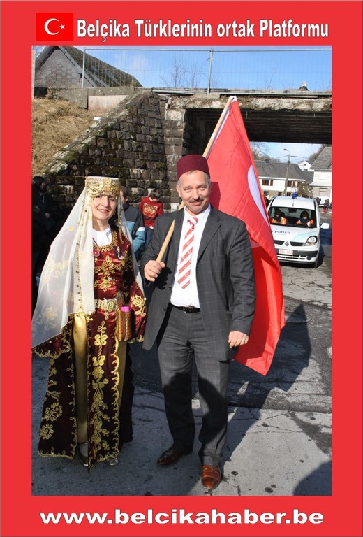 BELÇİKA FAYMONVILLE TÜRK KARNAVALINDA COŞKU VARDI