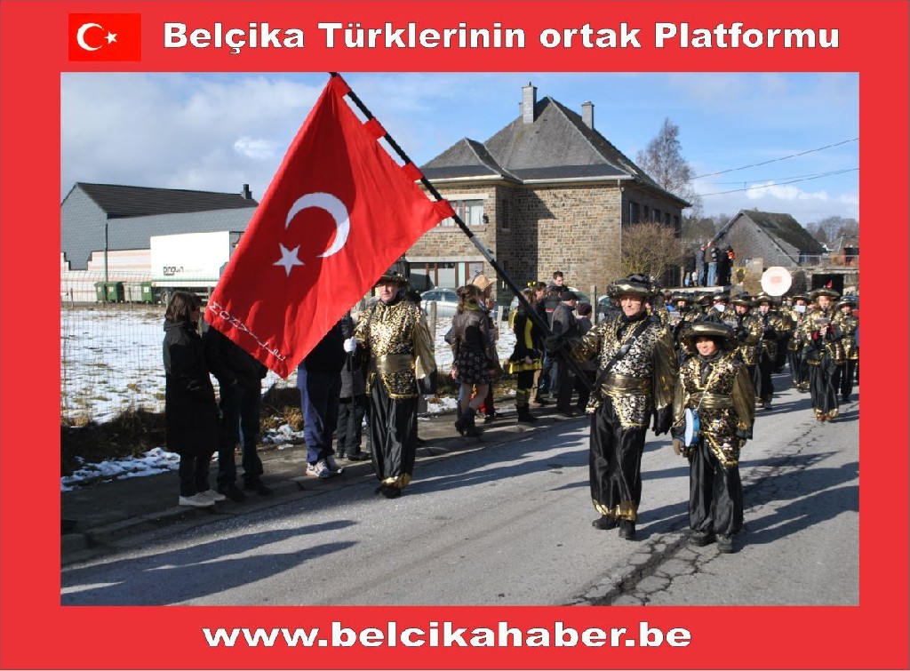 BELÇİKA FAYMONVILLE TÜRK KARNAVALINDA COŞKU VARDI