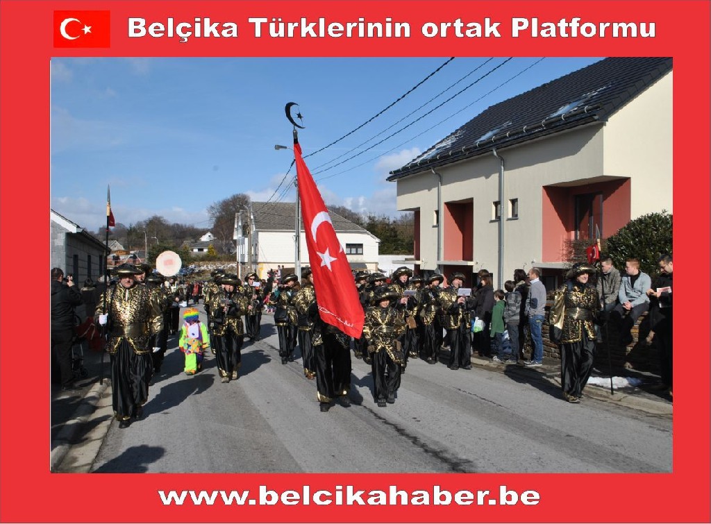BELÇİKA FAYMONVILLE TÜRK KARNAVALINDA COŞKU VARDI