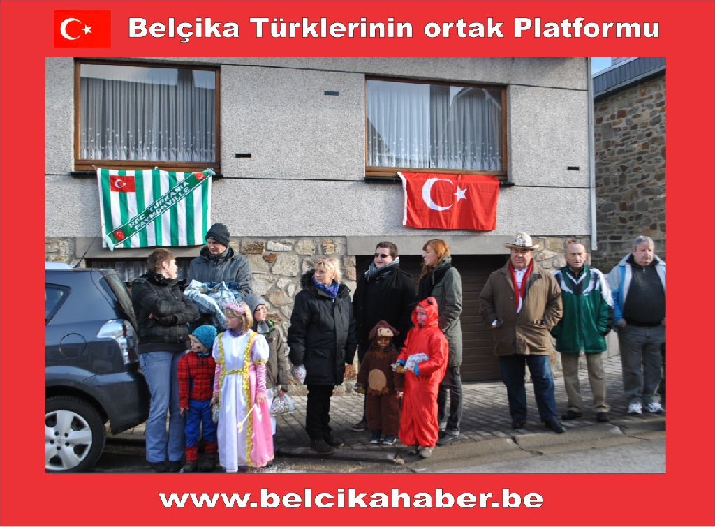 BELÇİKA FAYMONVILLE TÜRK KARNAVALINDA COŞKU VARDI