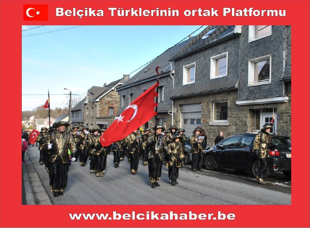 BELÇİKA FAYMONVILLE TÜRK KARNAVALINDA COŞKU VARDI