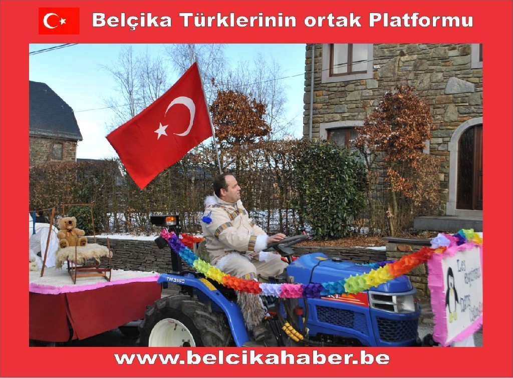 BELÇİKA FAYMONVILLE TÜRK KARNAVALINDA COŞKU VARDI