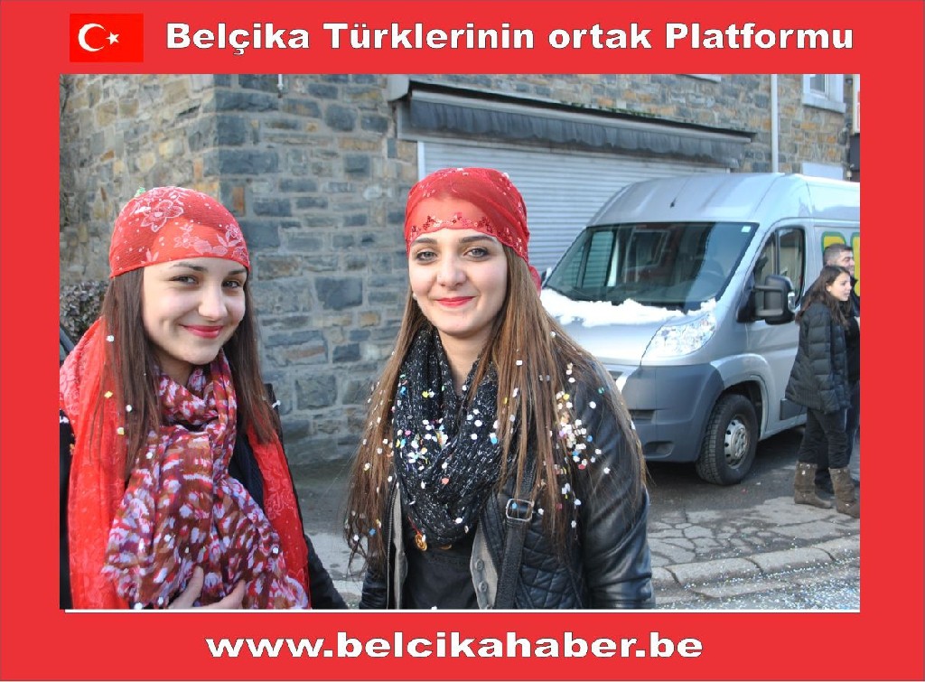 BELÇİKA FAYMONVILLE TÜRK KARNAVALINDA COŞKU VARDI