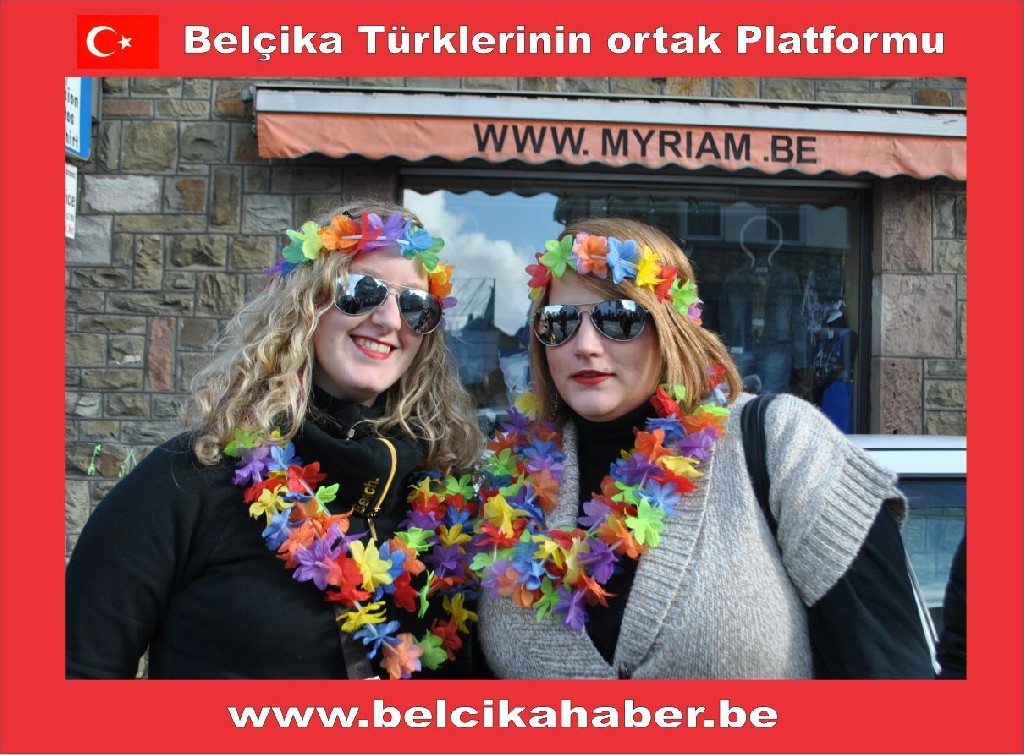 BELÇİKA FAYMONVILLE TÜRK KARNAVALINDA COŞKU VARDI