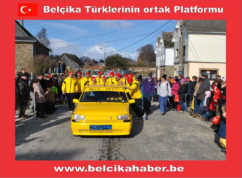BELÇİKA FAYMONVILLE TÜRK KARNAVALINDA COŞKU VARDI
