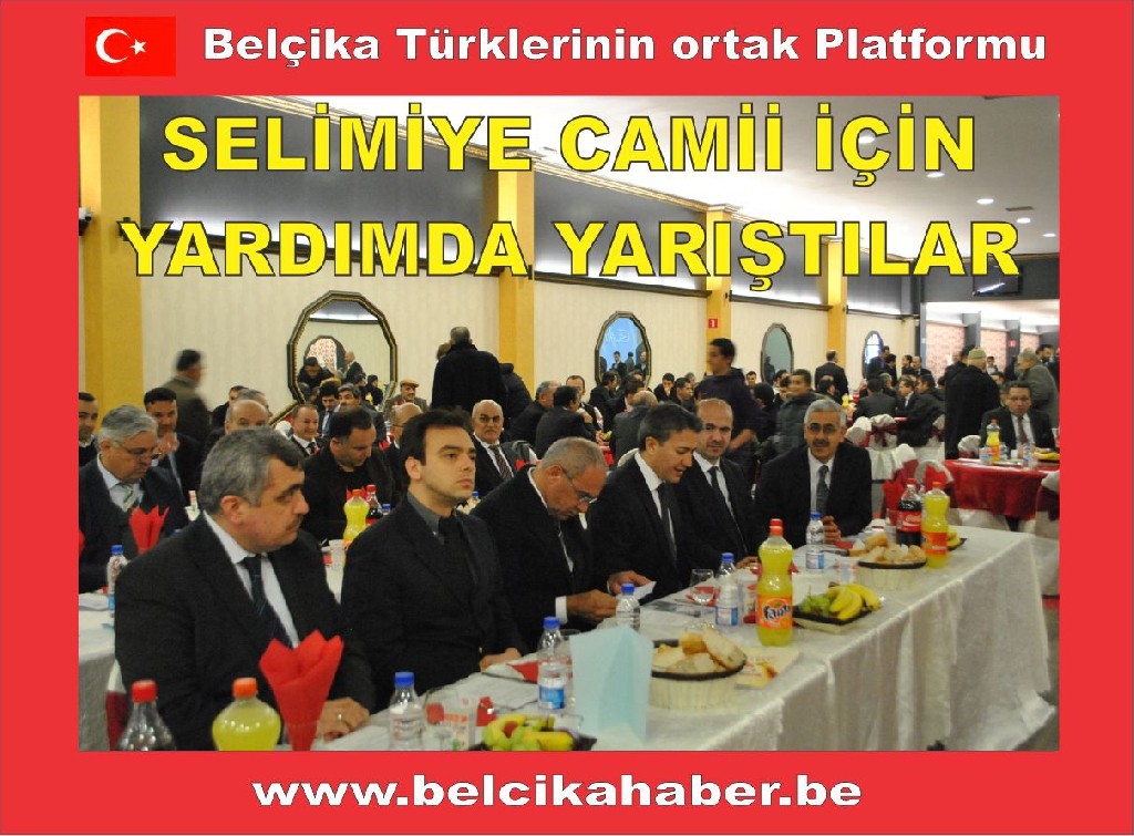 SELİMİYE CAMİİNE YARDIMDA YARIŞTILAR