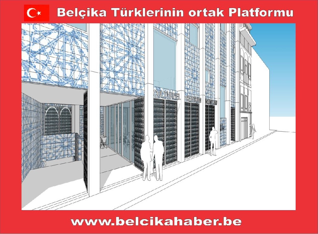 ANVERS ZUID MEHMET AKIF CAMII YENI CAMI VE KULTUR MERKEZI PROJESINI TANITTI