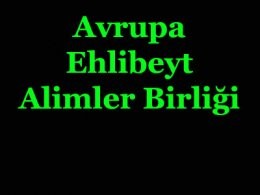 Avrupa Ehlibeyt Alimler Birliği Brüksel cinayetiyle ilgili bildiri yayınladı 