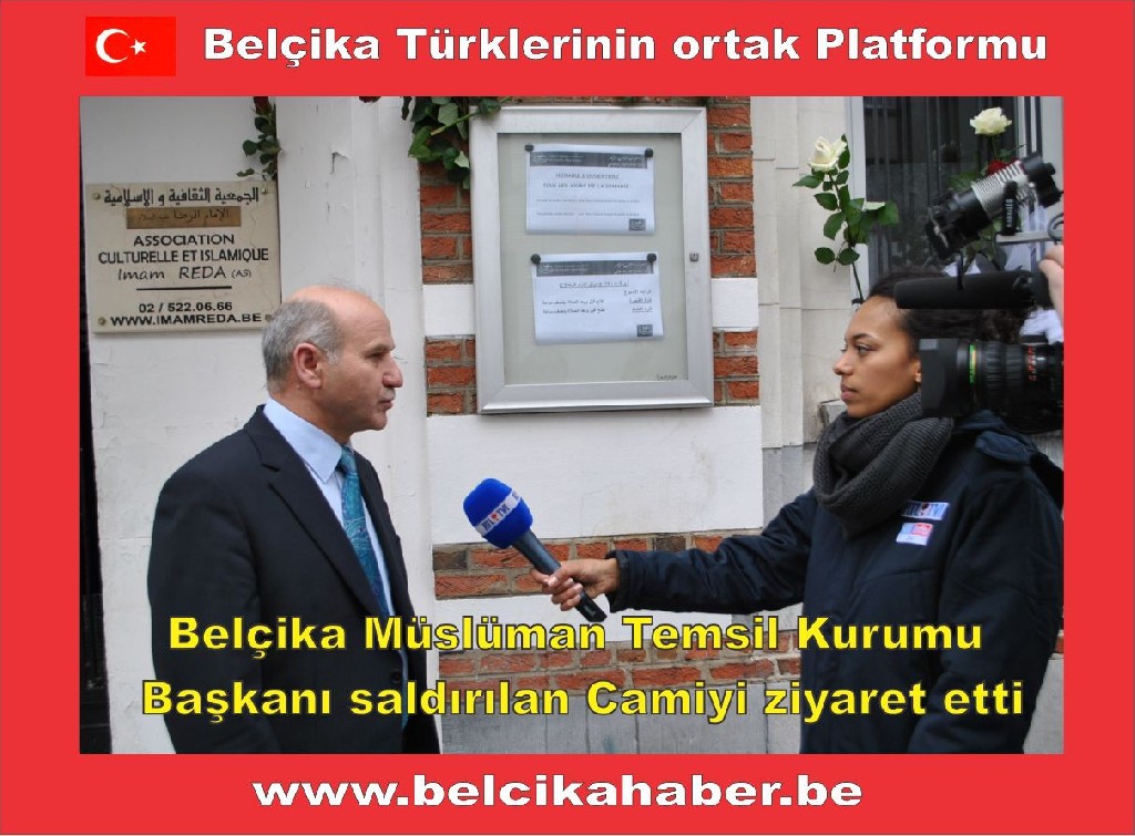 BMTK BAŞKANI ŞEMSETTİN UĞURLU'DAN SALDIRILAN CAMİYE ZİYARET